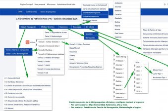 Curso online de Patrón de Yate (Temario Actualizado 2026)